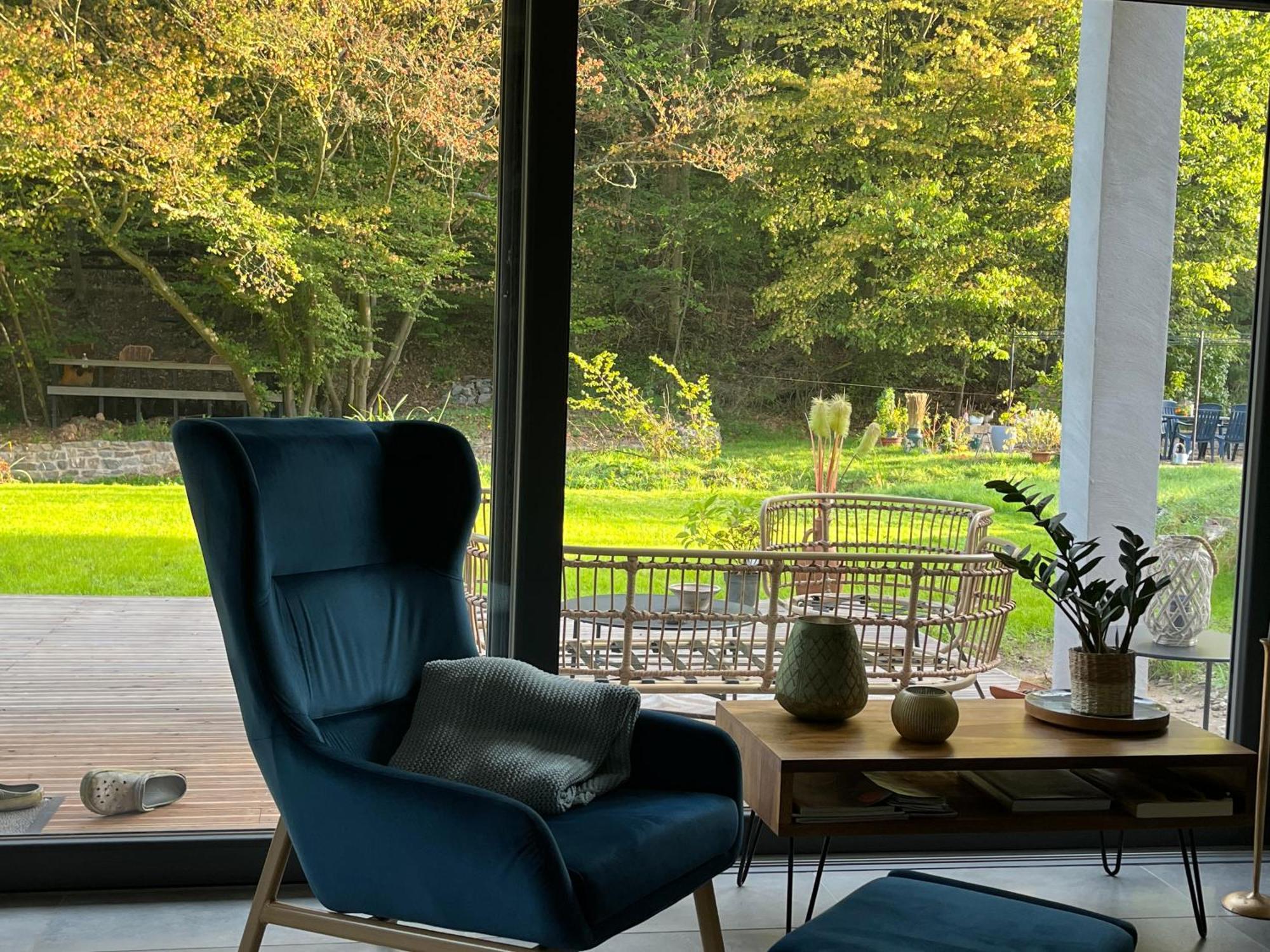 Ferienhaus Waldbaden Im Nationalpark Eifel- Am Bach Schleiden Exterior foto